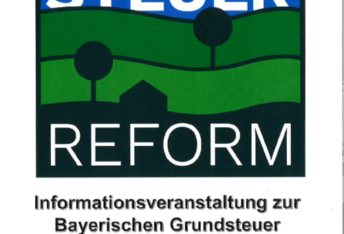 Informationsveranstaltung Grundsteuerreform