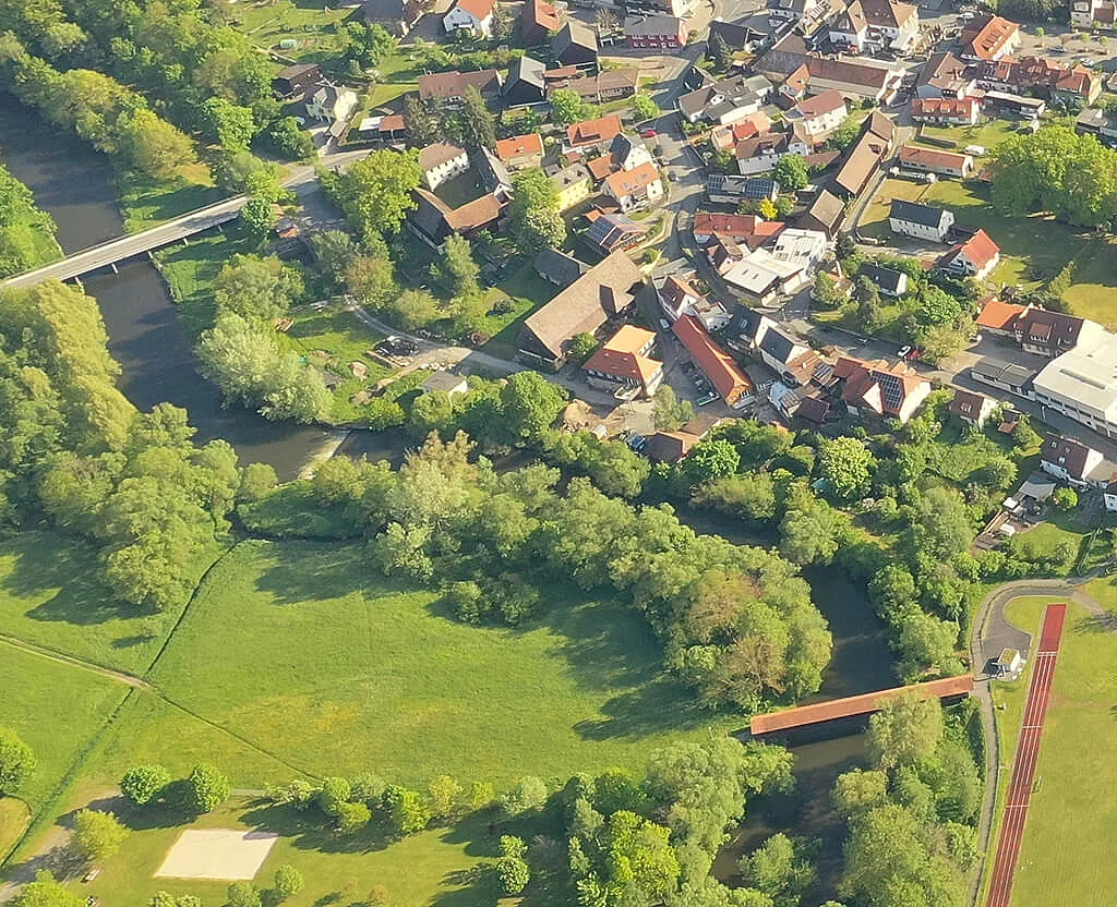 Markt Mainleus – Dorfwettbewerb Luftaufnahme