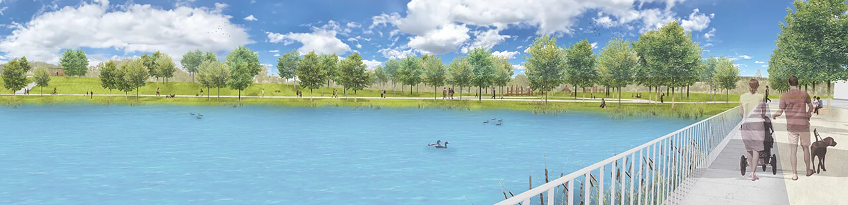 Markt Mainleus – Ansicht "Grüne Mitte"